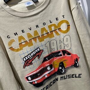 Chevrolet Camaro Graphic Sweatshirt - Cream